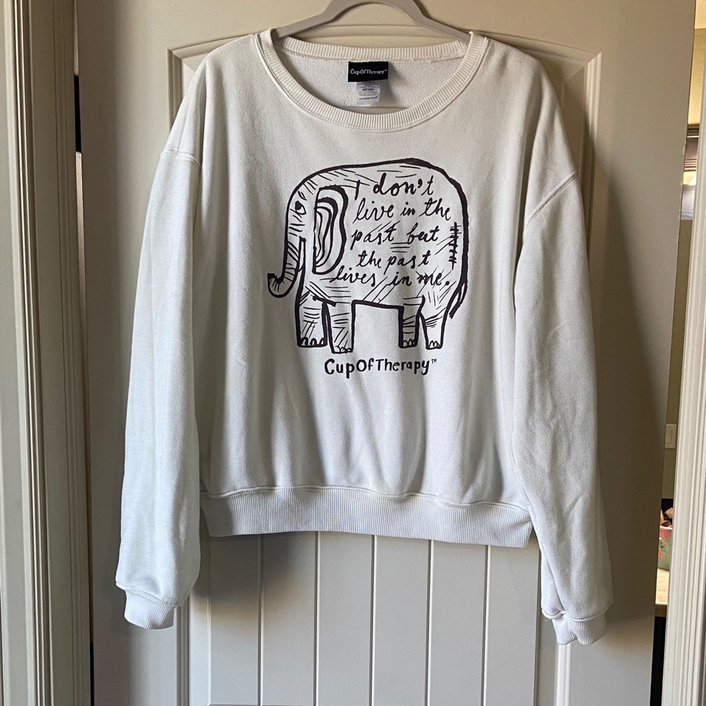 💙2/$5 Cups of Therapy Sweatshirt
